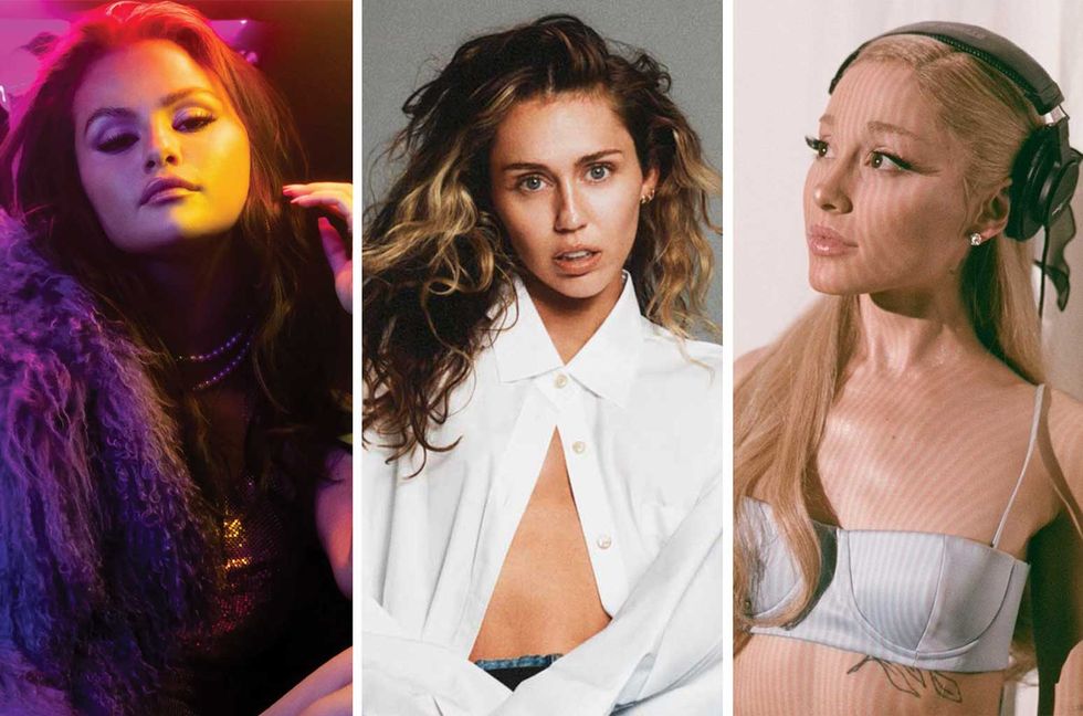 1 Day, 3 Divas: Selena Gomez, Miley Cyrus & Ariana Grande All Return With New Music