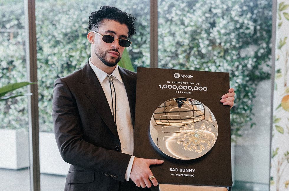 Bad Bunny Celebrates 1 Billion Spotify Streams for ‘Tití Me Preguntó’: ‘Nothing I Say in That Song Is a Lie’