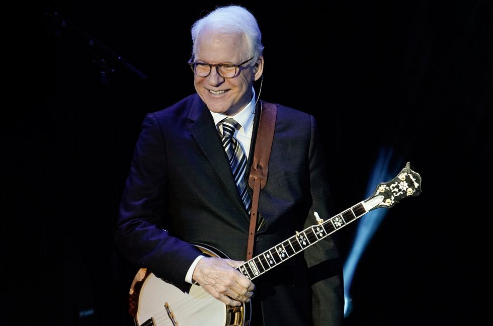Watch Steve Martin’s Orchestral Performance of ‘Which of the Pickwick Triplets Did It’