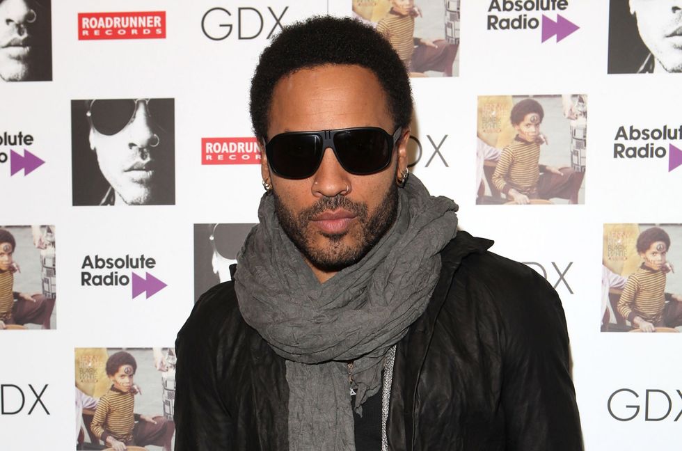 Lenny Kravitz Makes TikTok Debut in Viral Oversize Scarf: Shop Similar Styles