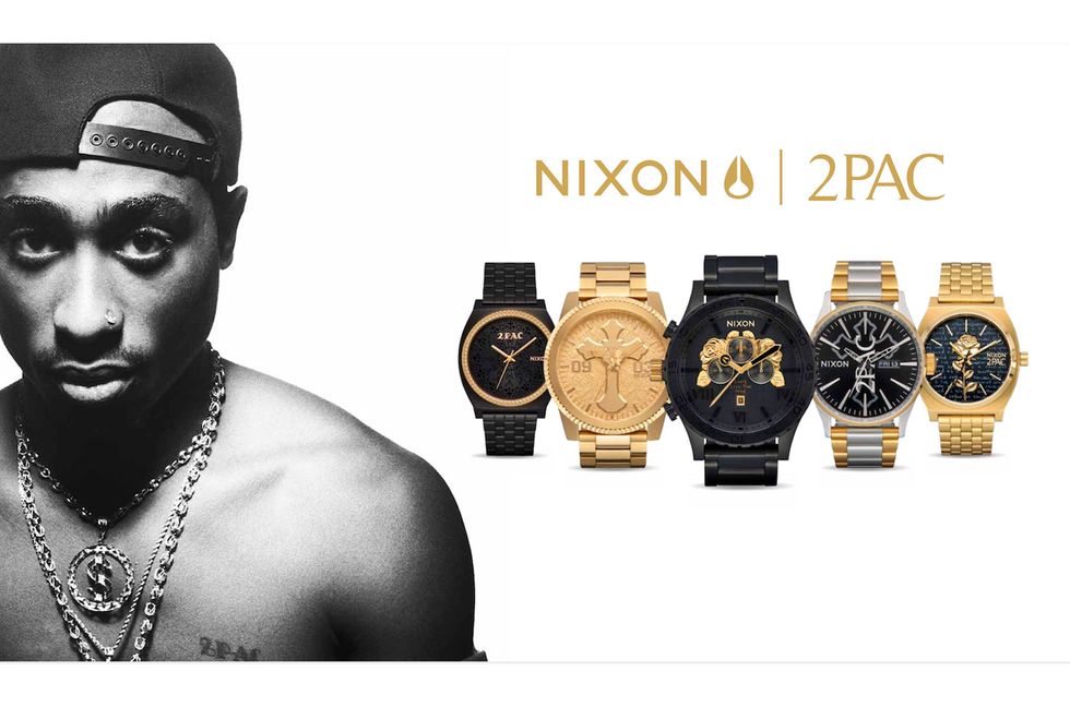Nixon Celebrates Tupac Shakur’s ‘Timeless’ Legacy With Limited-Edition Watches: Shop the Collection