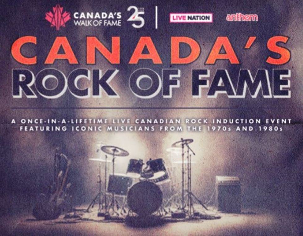 Canada's Walk Of Fame To Induct 13 Rock Of Famers