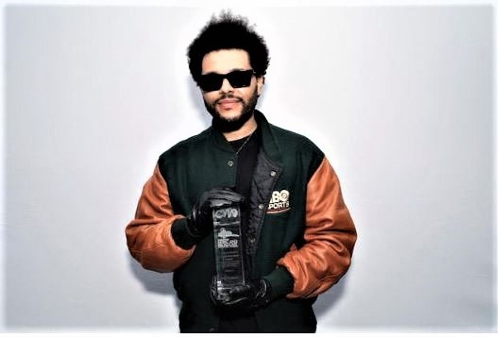 The Weeknd Honoured With Allan Slaight Humanitarian Spirit Award