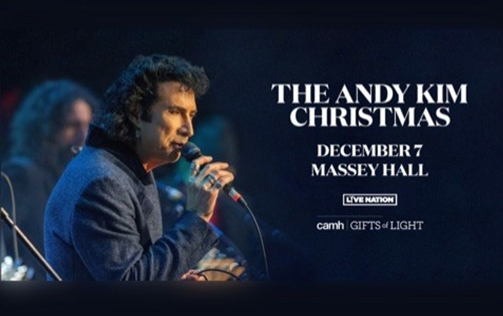 Andy Kim Xmas Show Lineup Announced