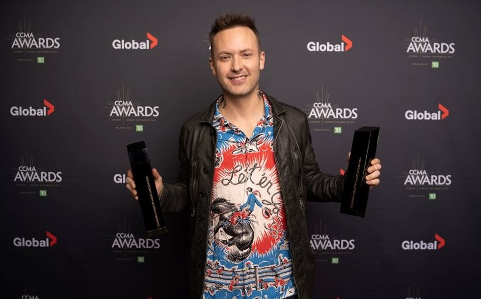 Dallas Smith Wins Big At CCMA Awards 