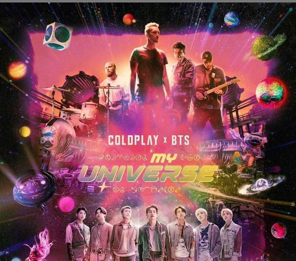 Coldplay Goes K-Pop With BTS On This Week's Hot New Radio Track