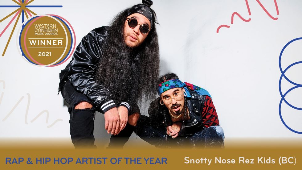 Snotty Nose Rez Kids Top WCMA Winners List