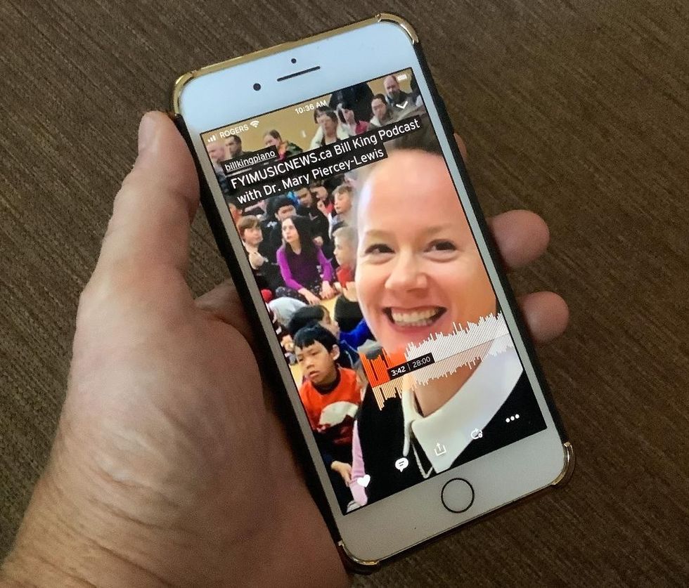 A Podcast Conversation With ...MusiCounts' Teacher Mary Piercey-Lewis