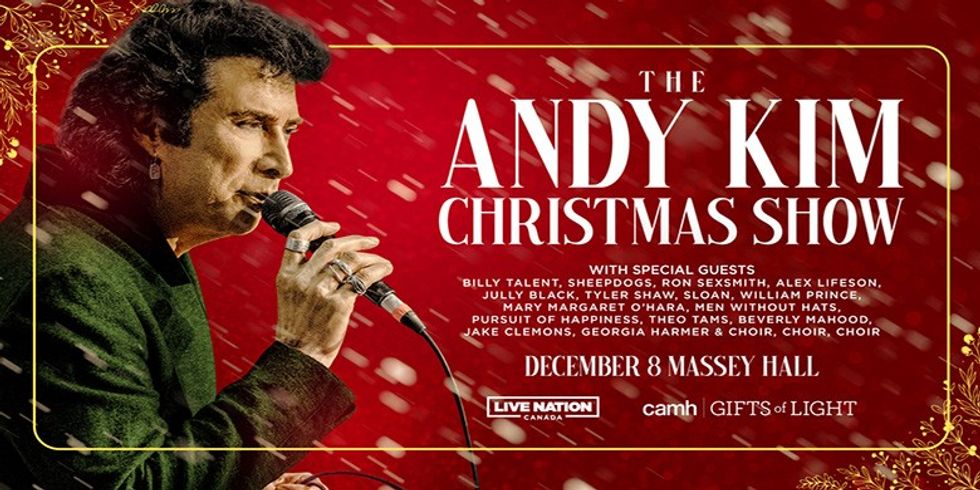 The Star-Studded Andy Kim Christmas Show Returns