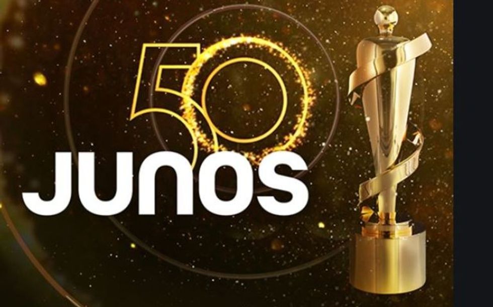 Backstage At The Junos With The Stars