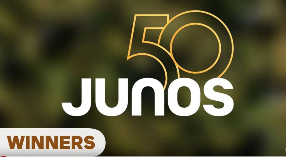 Watch the 50th Anniversary Juno Winners Reel