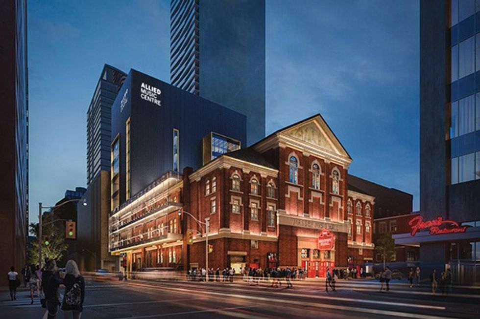 Massey Hall Now Integrated Into Allied Music Centre 
