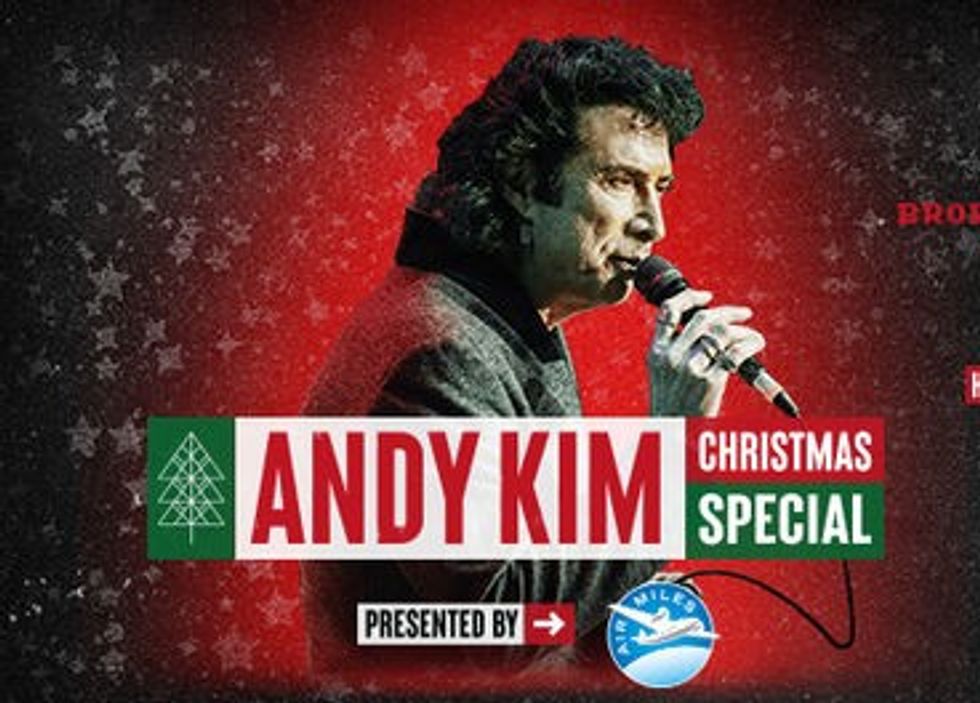 Andy Kim Christmas Special Raises 190K For Charity Billboard Canada