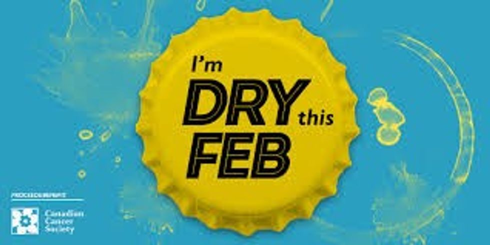 Dry Feb and Abstain to Support Canadian Cancer Society