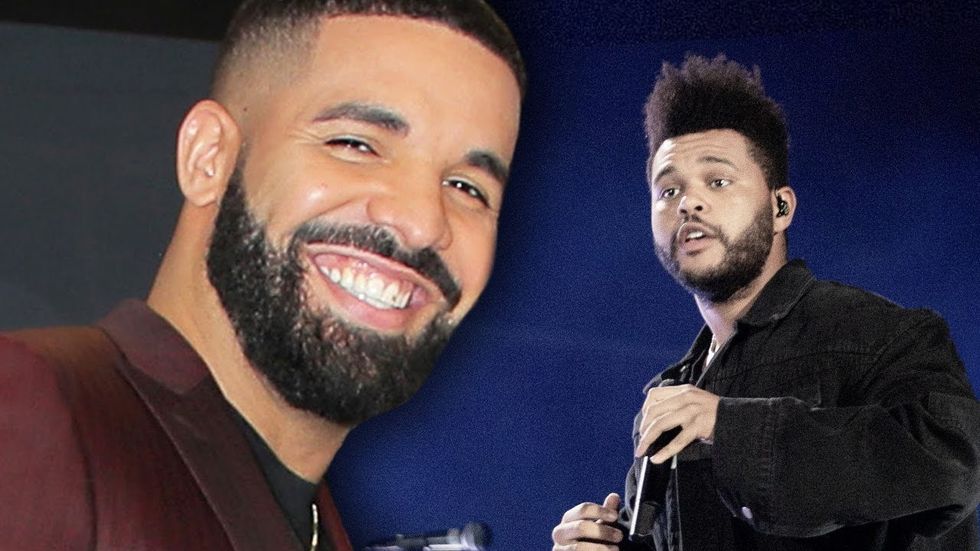 Drake, The Weeknd Rule On US Billboard Charts