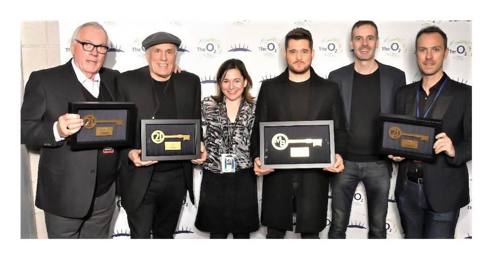 Michael Bublé  Joins 02's Select 21 Club