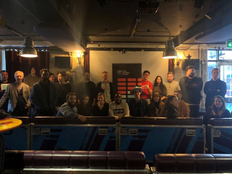 Music Publishers Canada's Create UK Mission