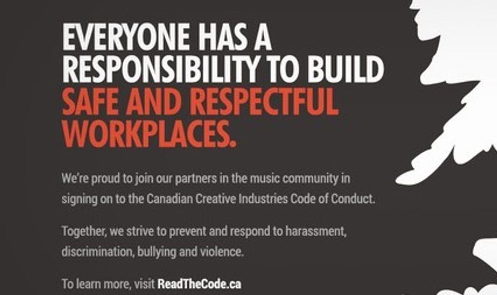 Music Industry Subscribes To A Code Of Conduct