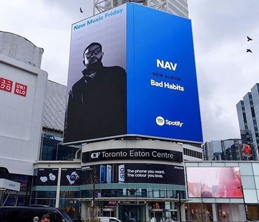 Nav, No. 1 In North America With Debut Album