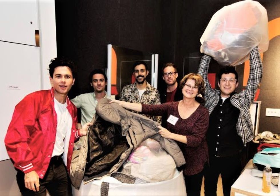 Arkells Collecting Clothing Donations at Toronto Scotiabank Arena Show