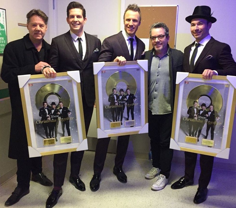 Canada's Tenors Achieve Another Award