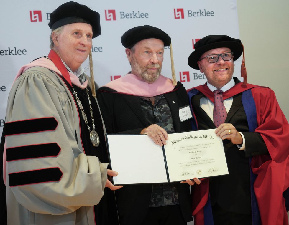 Gary Slaight Receives Berklee College Honourary Doctorate Degree 