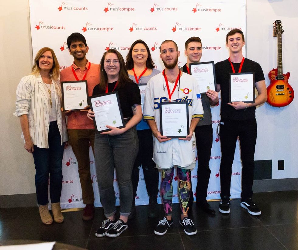 MusiCounts Celebrates 2018 Scholarship Recipients in Toronto