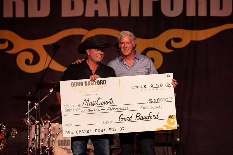 The Gord Bamford Foundation Tees Up $469K