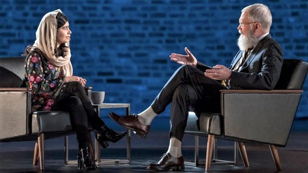 Malala Yousafzai Promotes Girls' Education, Offers Solutions, on Letterman Netflix Episode