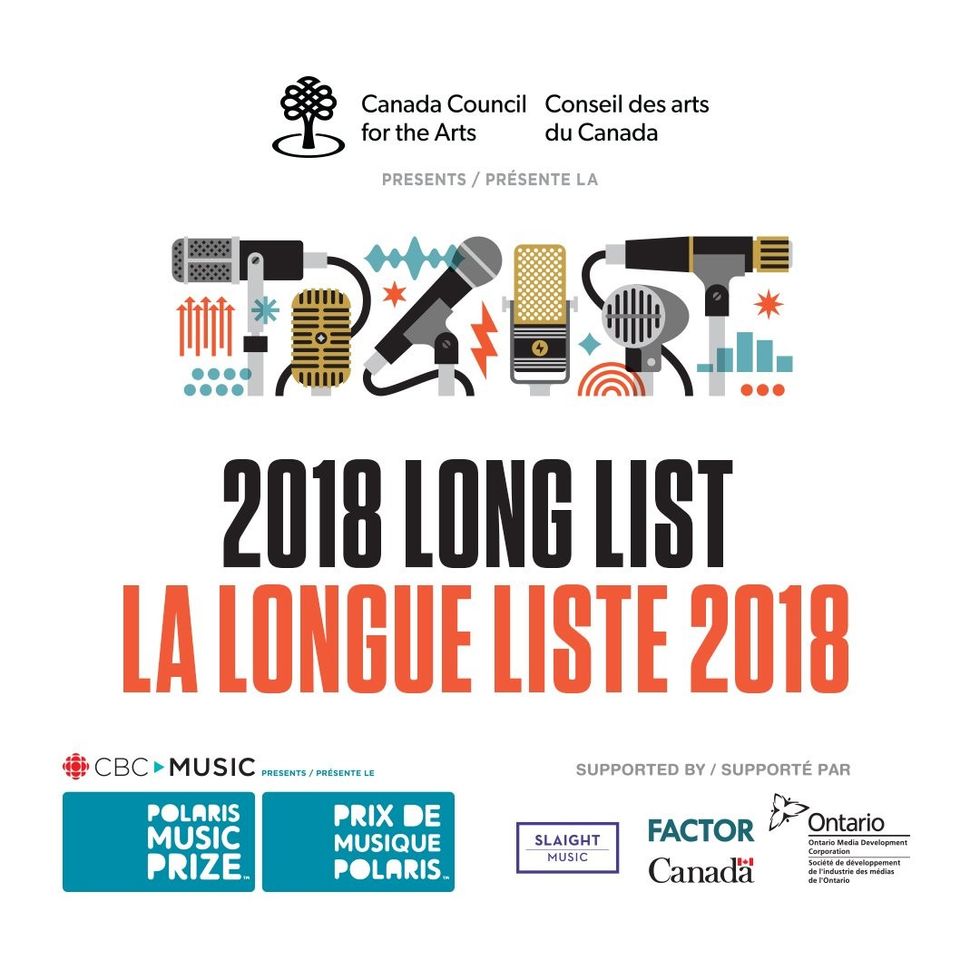 The Polaris Prize Long List Nominees