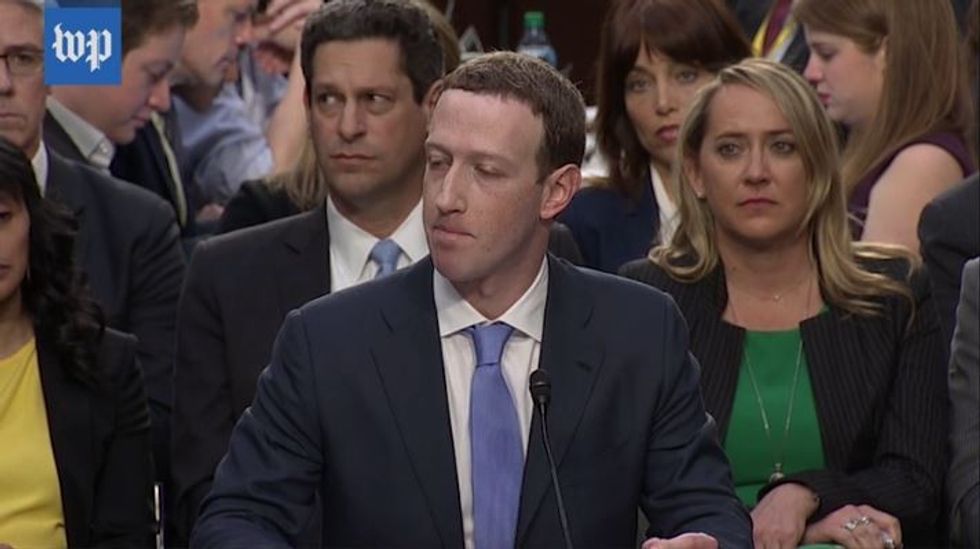 Zuckerberg Plays Coy With Senators