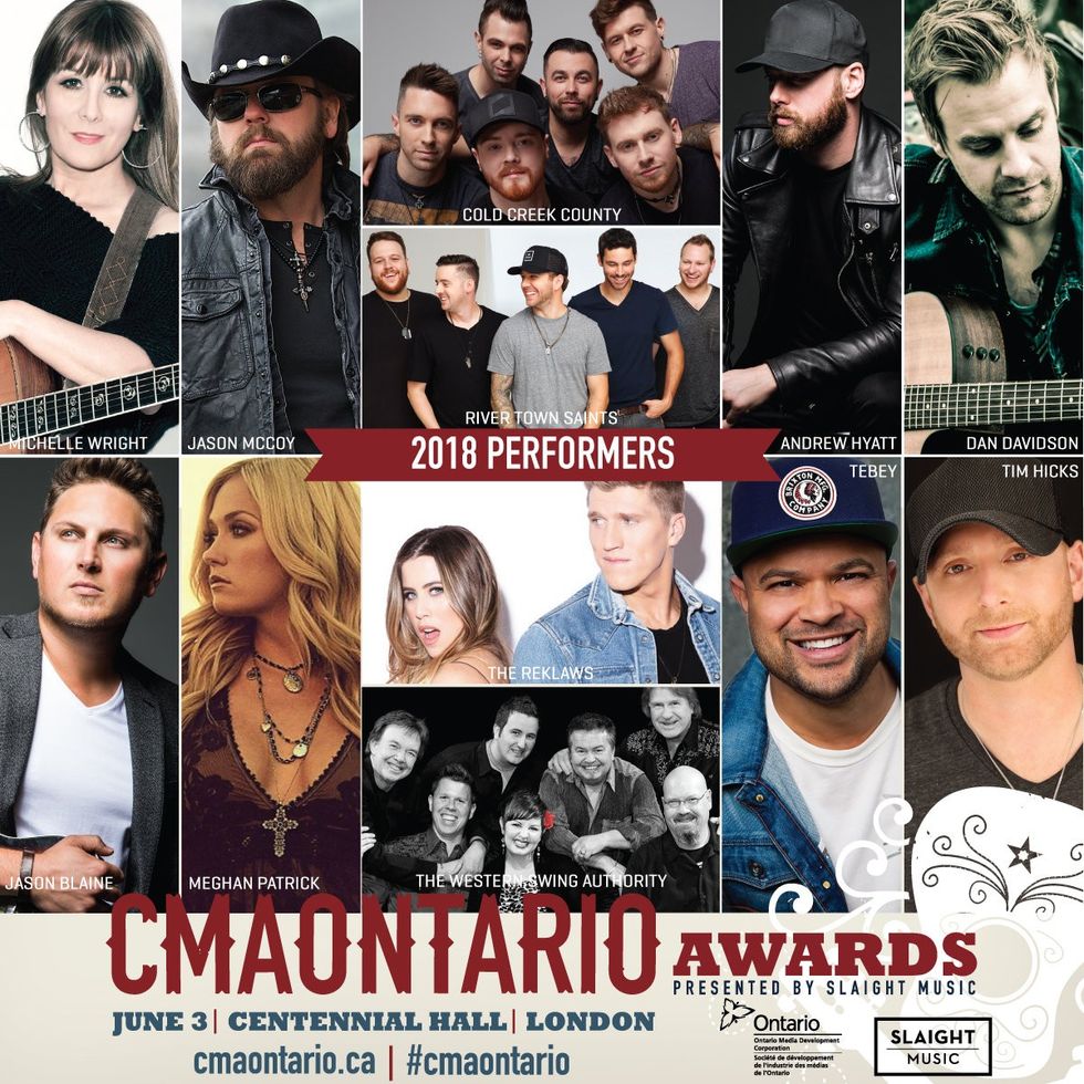 ON Country Music Awards Schedule Announced