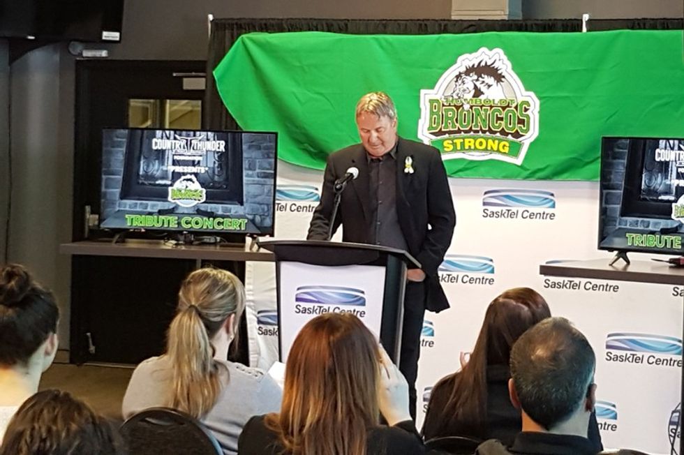 Humboldt Broncos Benefit Concert Announced