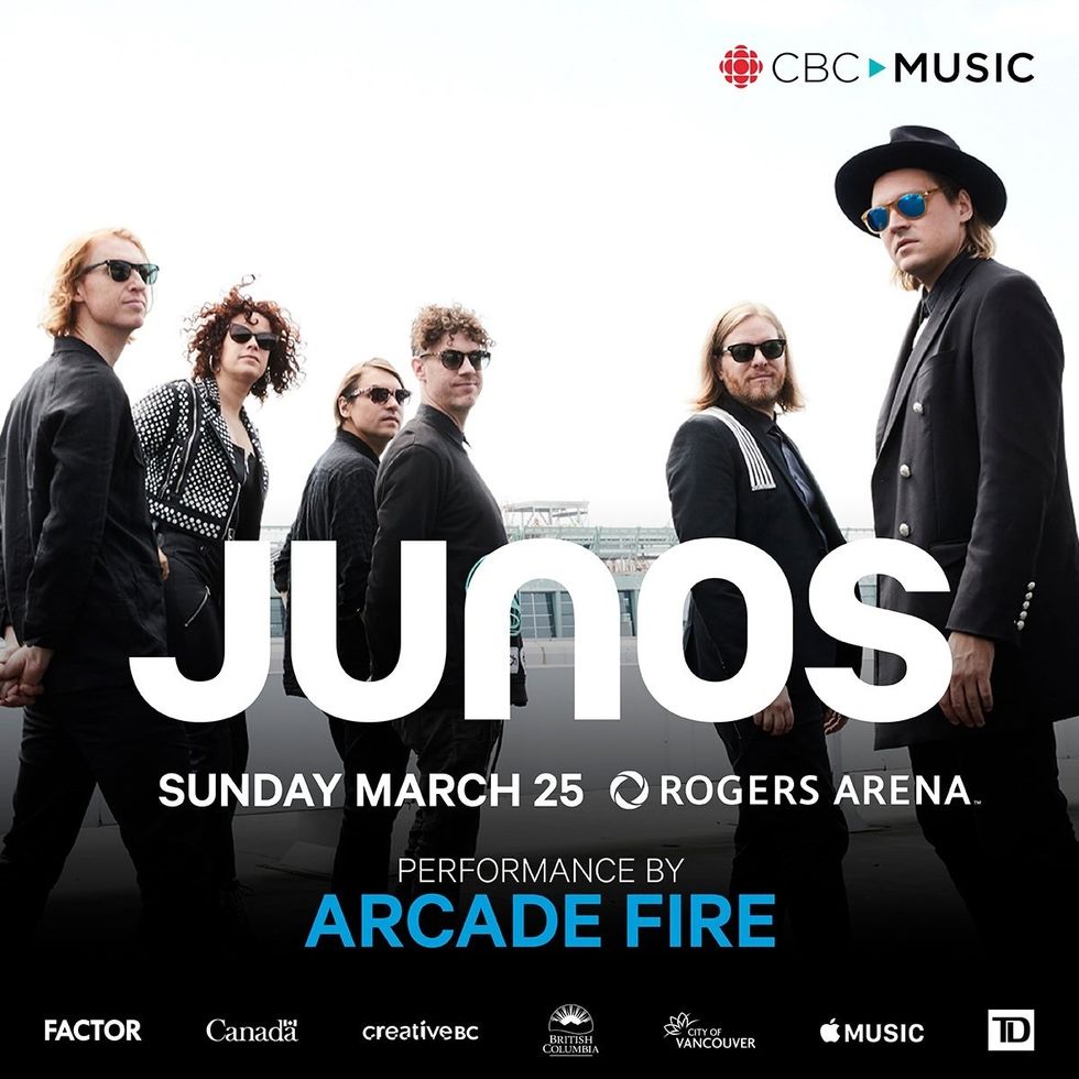 Arcade Fire Added To Juno Telecast, Also To Receive Recognition Award