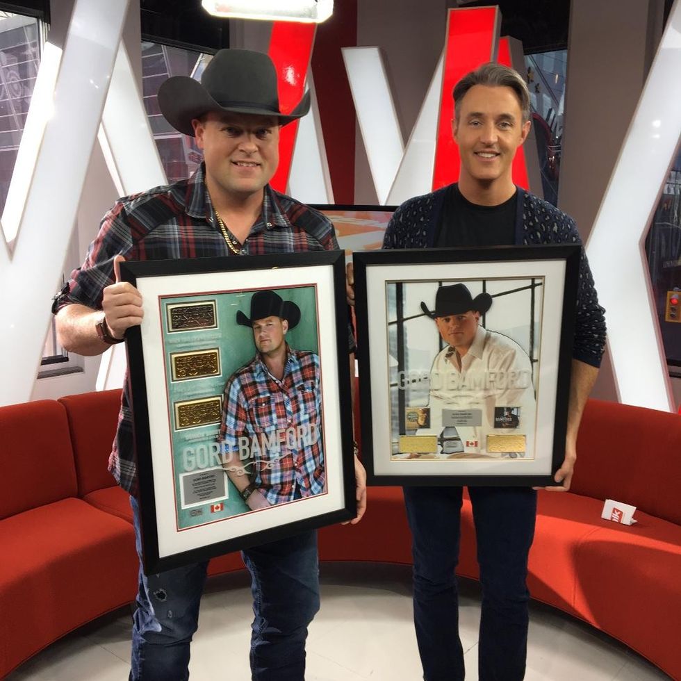 Gord Bamford Awarded By Sony