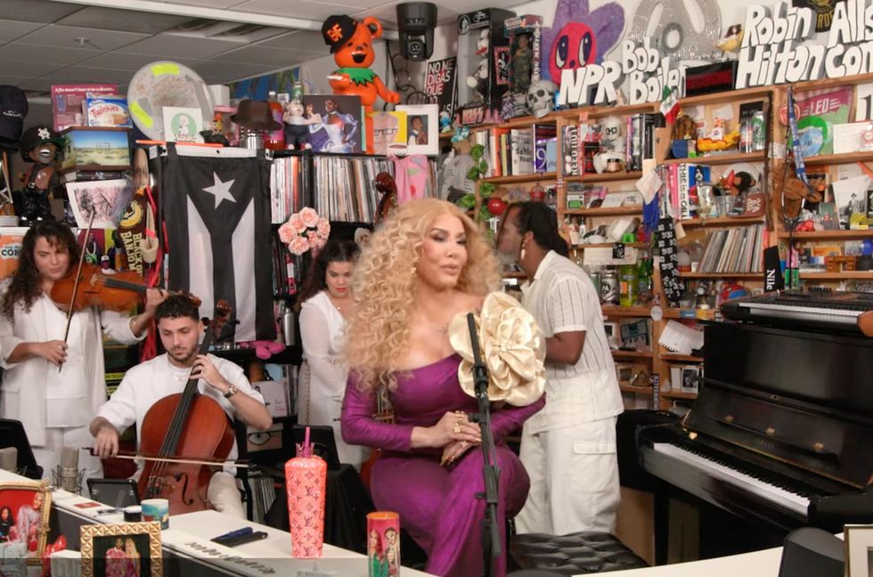 Ivy Queen Performs Reimagined Versions of Her Reggaetón Anthems in NPR Tiny Desk Concert