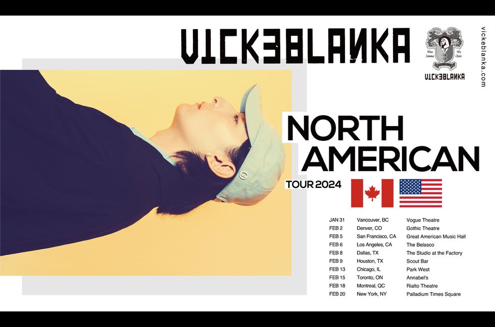 Vicke Blanka Announces North American Tour: See the Schedule