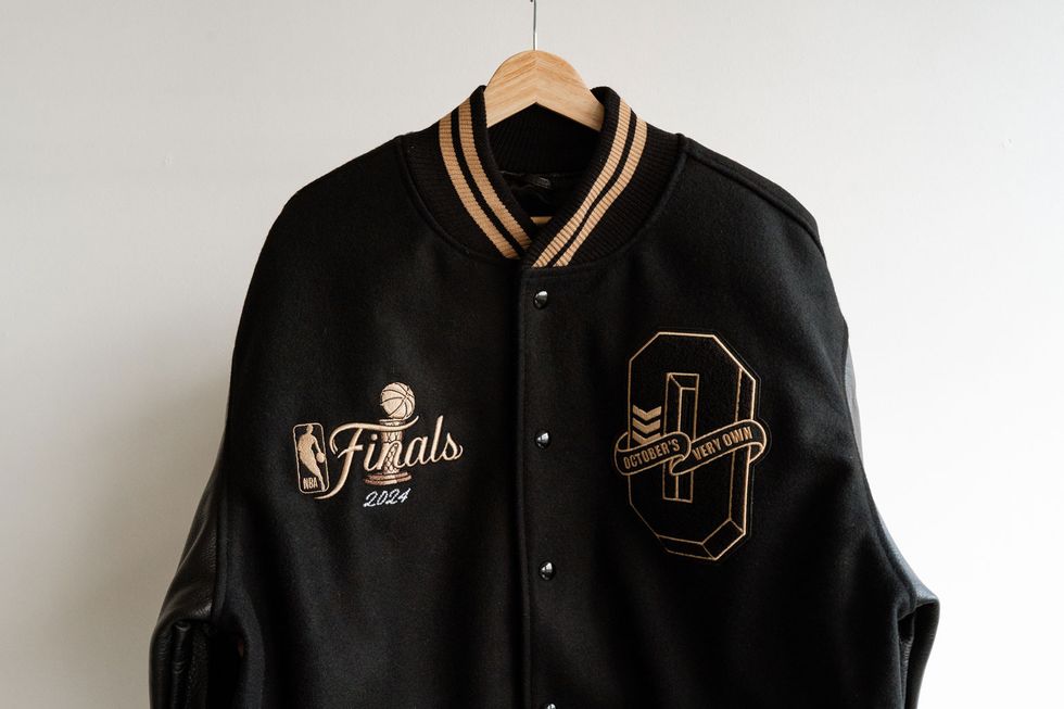 Drake’s OVO Teams Up With ESPN for Limited-Edition 2024 NBA Finals Varsity Jacket