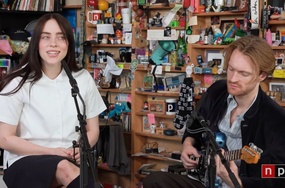 Billie Eilish Resurrects an Old Deep Cut About the ‘First Time I Fell in Love’ on ‘Tiny Desk’: Watch