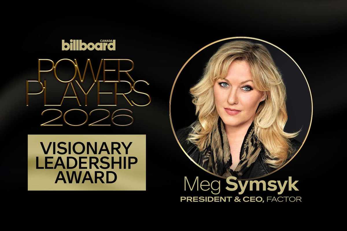 Meg Symsyk to Receive the Visionary Leadership Award at Billboard Canada Power Players 2026