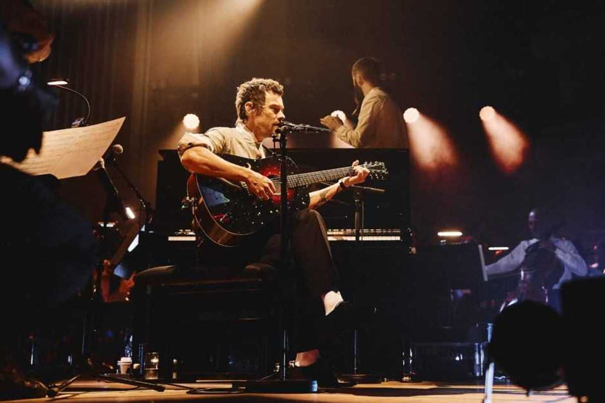 Harry Styles Covers Patrick Watson at Intimate Meltdown Festival Set in London