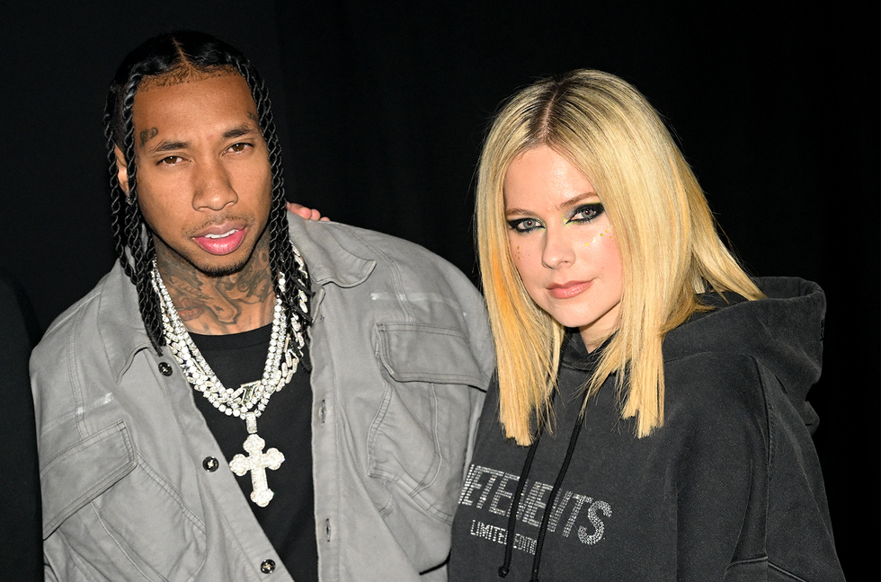 Avril Lavigne Spotted Kissing Tyga Following Mod Sun Split: See the Pic