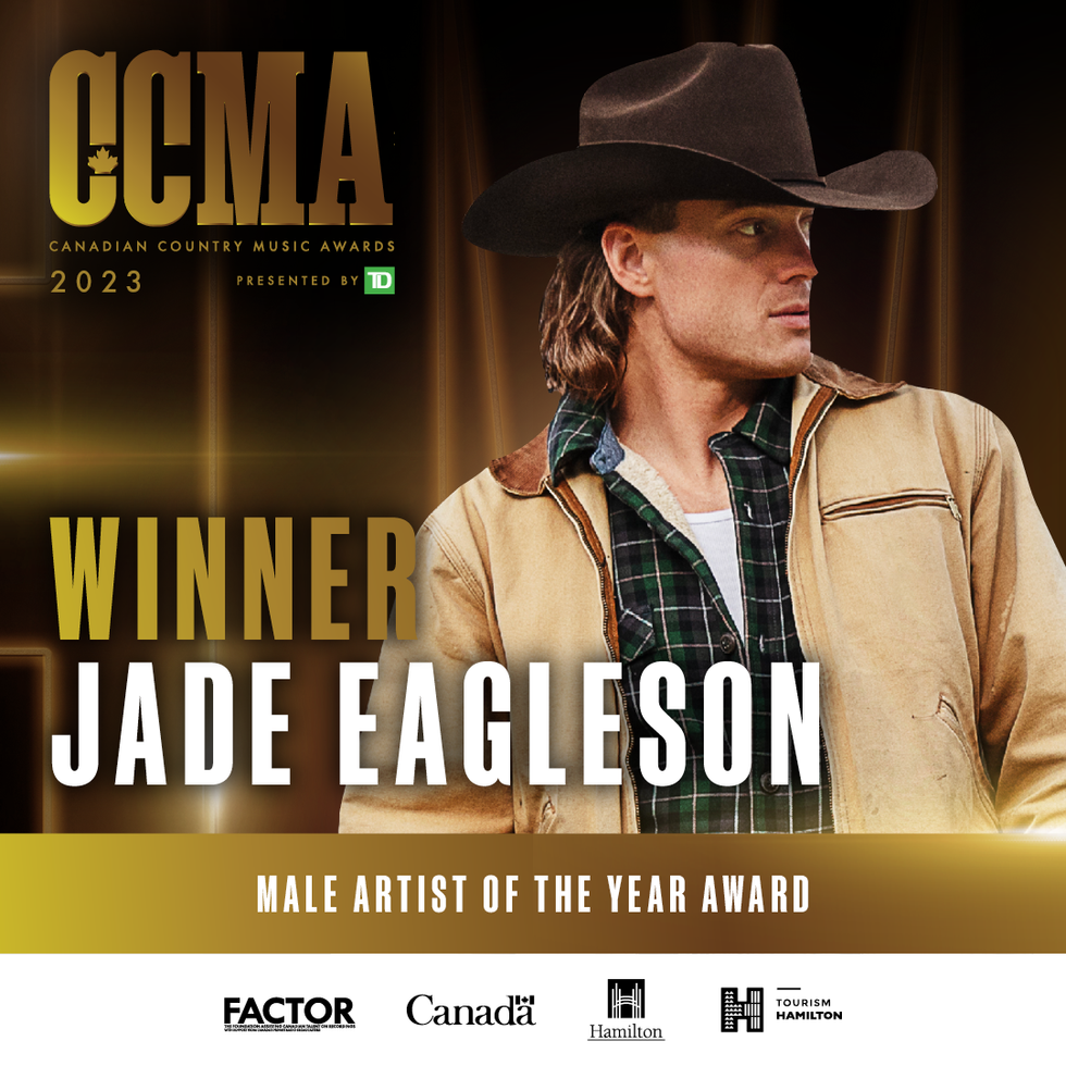 Jade Eagleson, James Barker Band Top CCMA Awards Winners List 