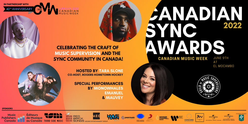 Cody Partridge Heads Winners List At Canadian Sync Awards 