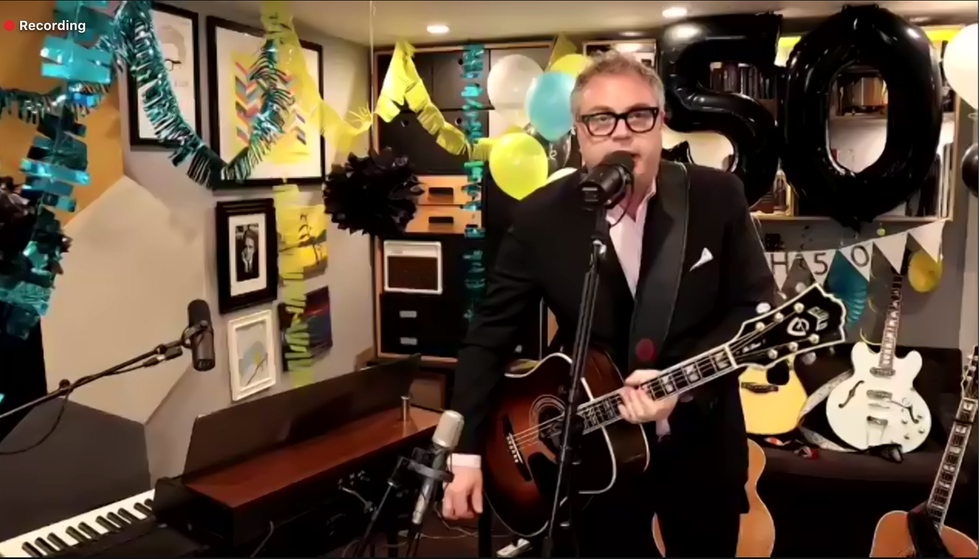 Steven Page's Hometime Shows Generate A $100K Income Stream