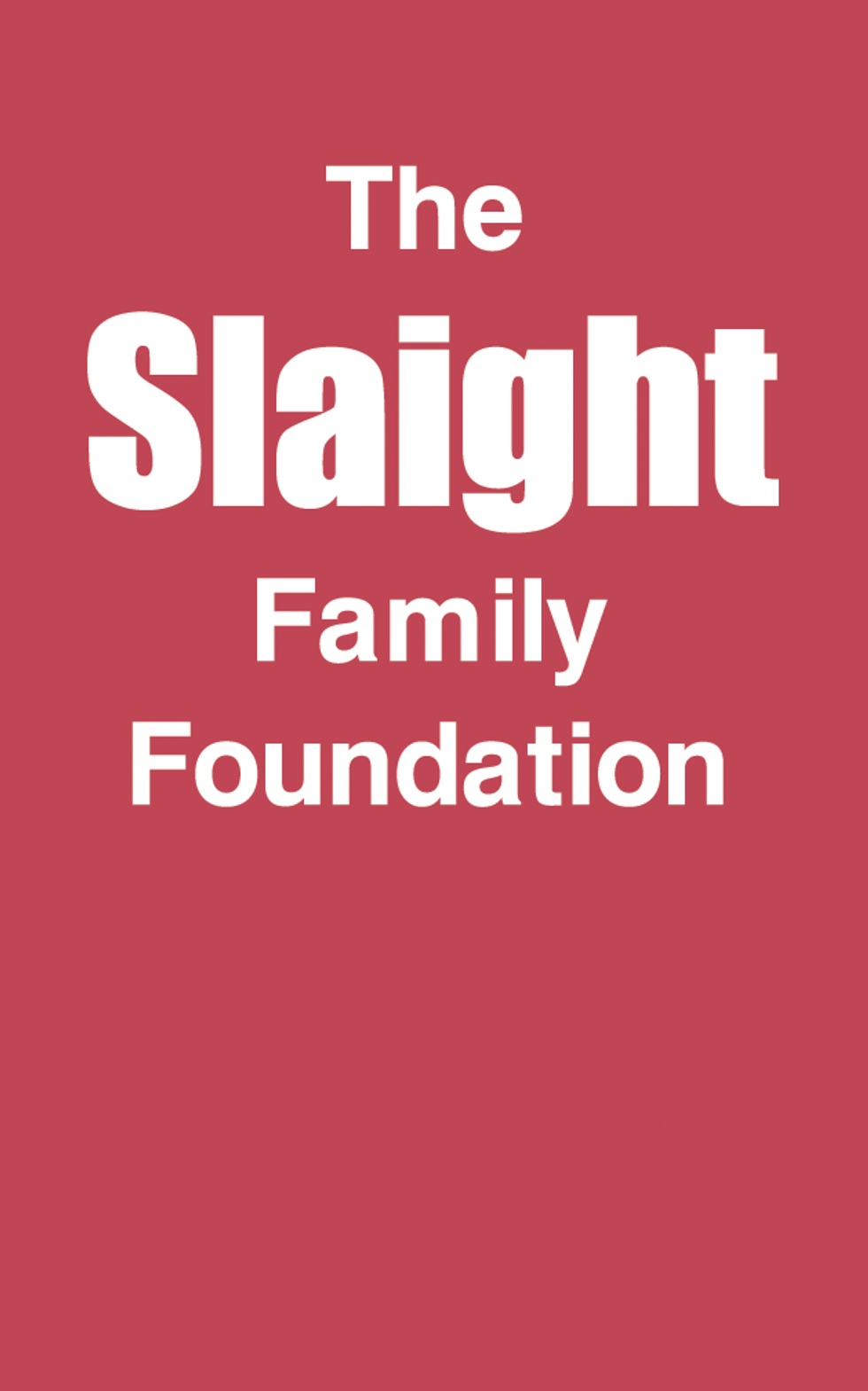 Slaight Family Foundation Donates $30M For Mental Health