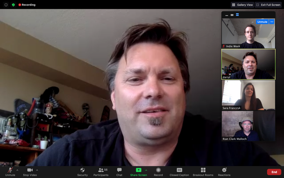 Darryl Hurs Takes Indie Week Virtual 