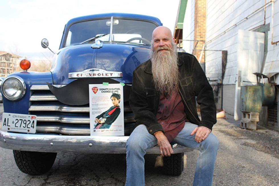 Dan Walsh's No Strings Mission Gifts Guitars To Kids