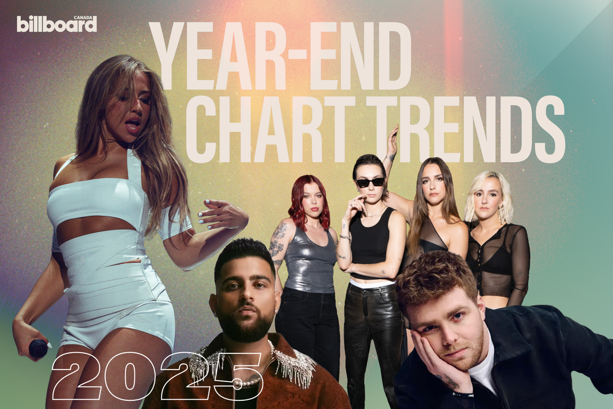 Billboard Canada 2025 Year-End Charts: The Biggest Chart Trends and Stories of the Year