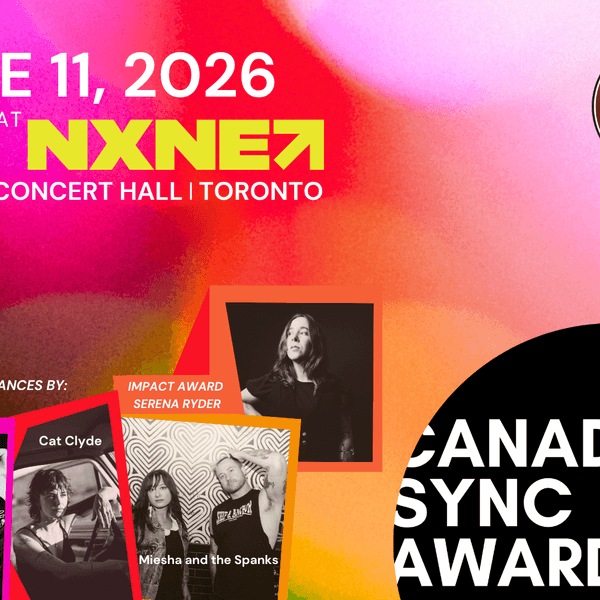 The 2026 Canadian Sync Awards Celebrate the Best of Music in TV, Film and Advertising